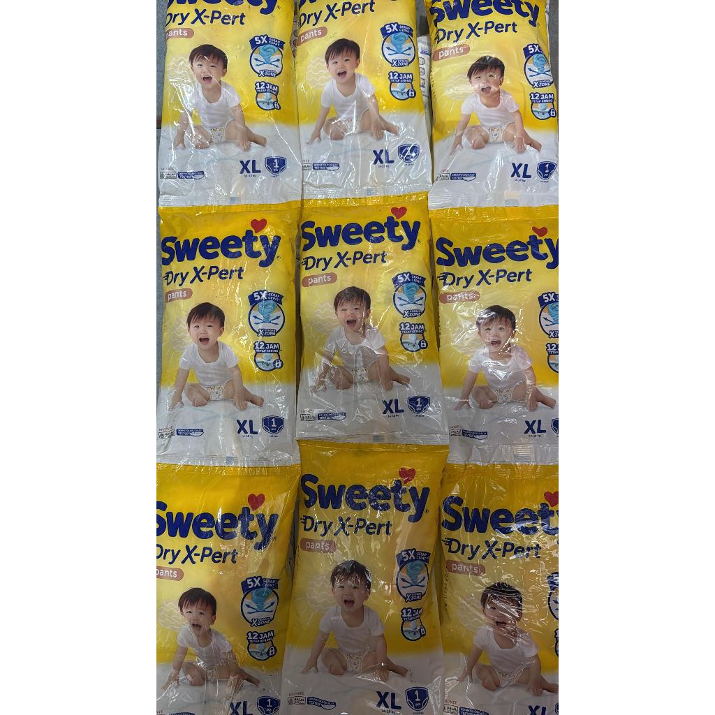 SWEETY BRONZE pants renceng isi 6pcs- size XL