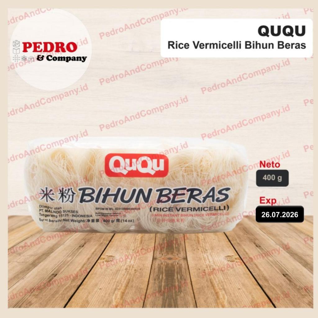 

Ququ bihun beras rice vermicelli 400 gram bihun soun kering mi putih