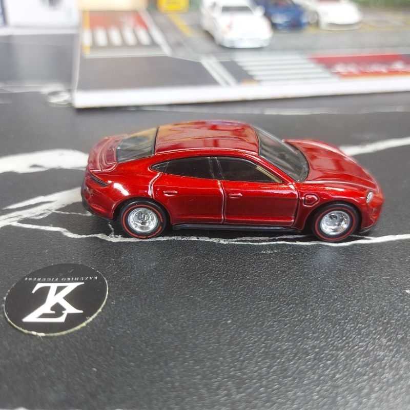 hotwheels porsche taycan turbo s swap velg rivet