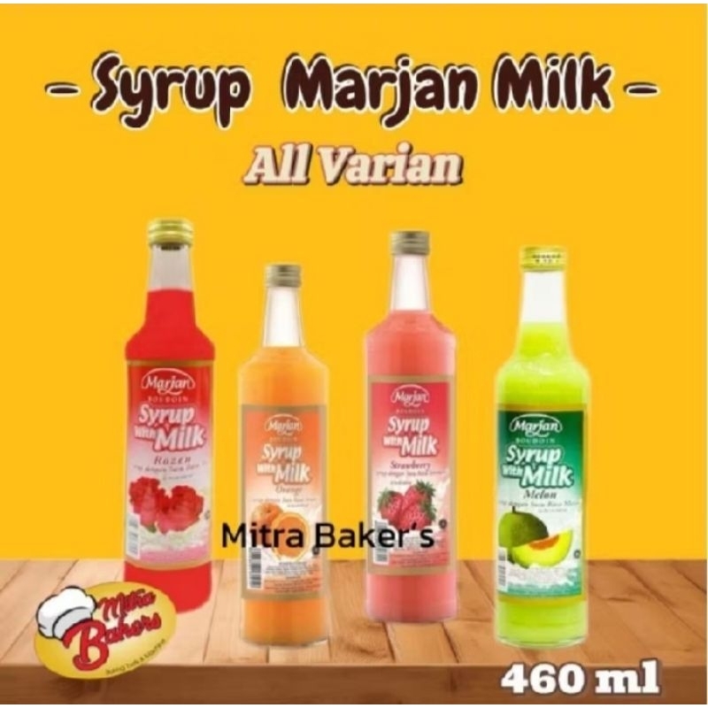 

SYRUP MARJAN MILK 460 ML ALL VARIANT