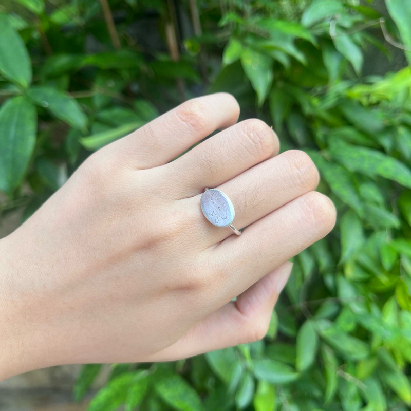 Cincin Pulau Bali Perak 925