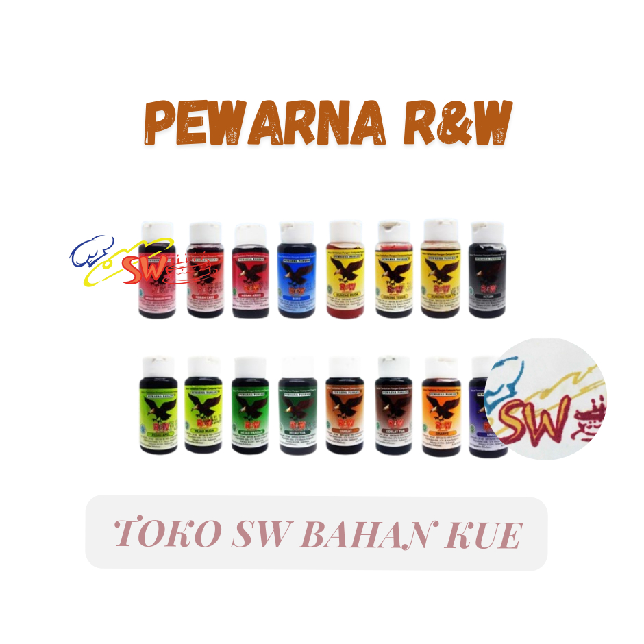 

PEWARNA MAKANAN R&W 12,5 ML