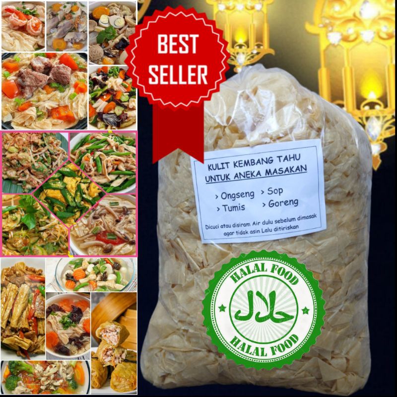 

Kulit Kembang Tahu Kering untuk Aneka Masakan Murah