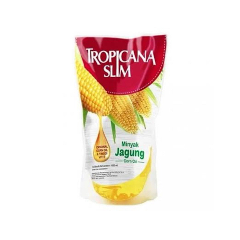 

Tropicana Slim Corn Oil reffil pouch 1lt