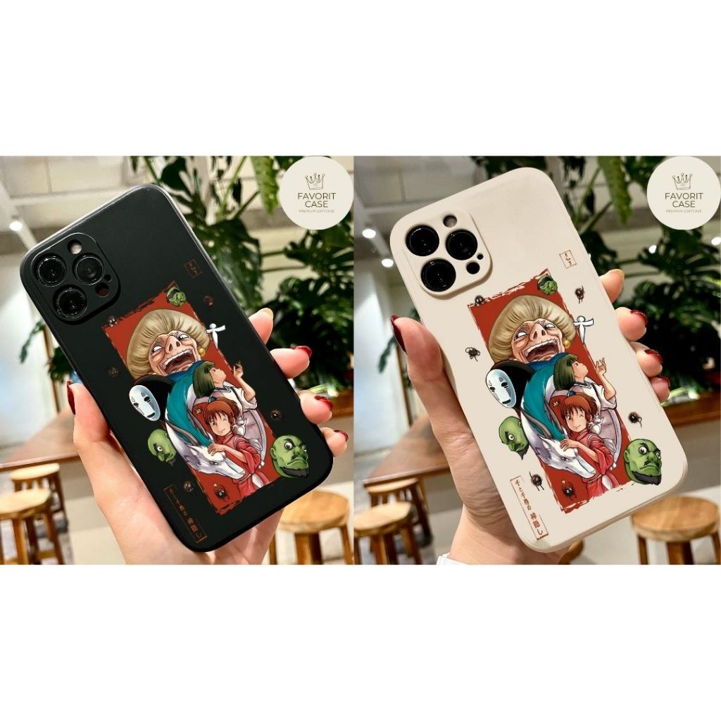 Vivo V9 V15 V17 V19 V20 V21 V23 V25 V27 V29 V30 V40 LITE PRO YOUTH 4G 5G Soft Case Motif Ghibli Spir