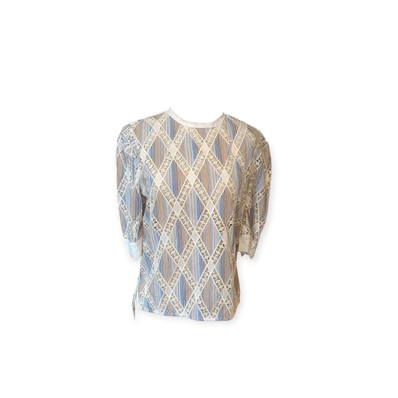 Sandro Multi Blouse