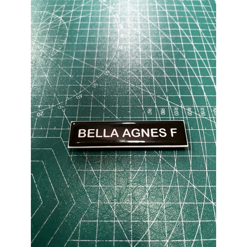 

Nametag Akrilik Resin