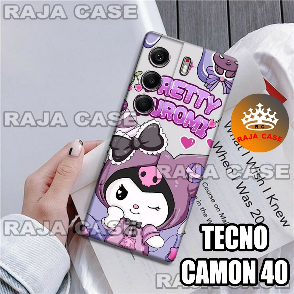 Rc5/Softase karet TECNO CAMON 40 - Motif Cewek - Case Hp TECNO CAMON 40 - Casing TECNO CAMON 40  - S