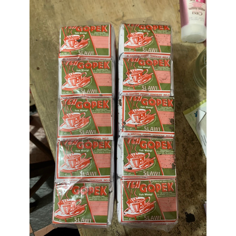 

Teh Gopek tubruk [1pcs]