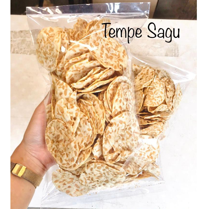 

Tempe Sagu 1kg 500gr 250gr Renyah Gurih Asin