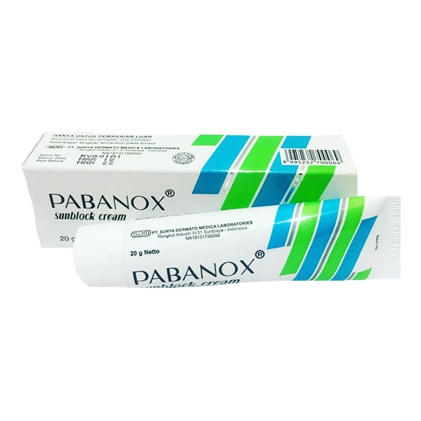 Pabanox Cream 20 Gr / Pabanox Sunblock Cream