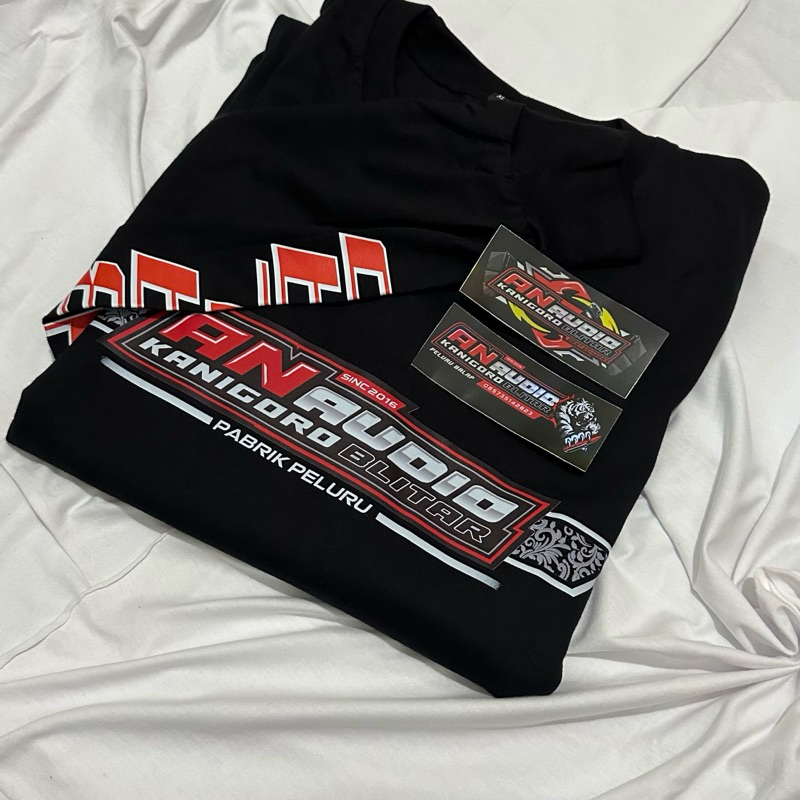 kaos AN AUDIO original lengan panjang
