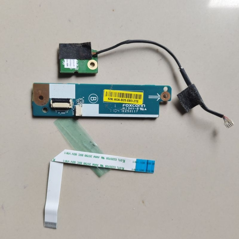 PROMOO  Papan Button Tombol Power leptop Notebook Sony Vaio PCG-61213W 1 set copotan  normal tested 