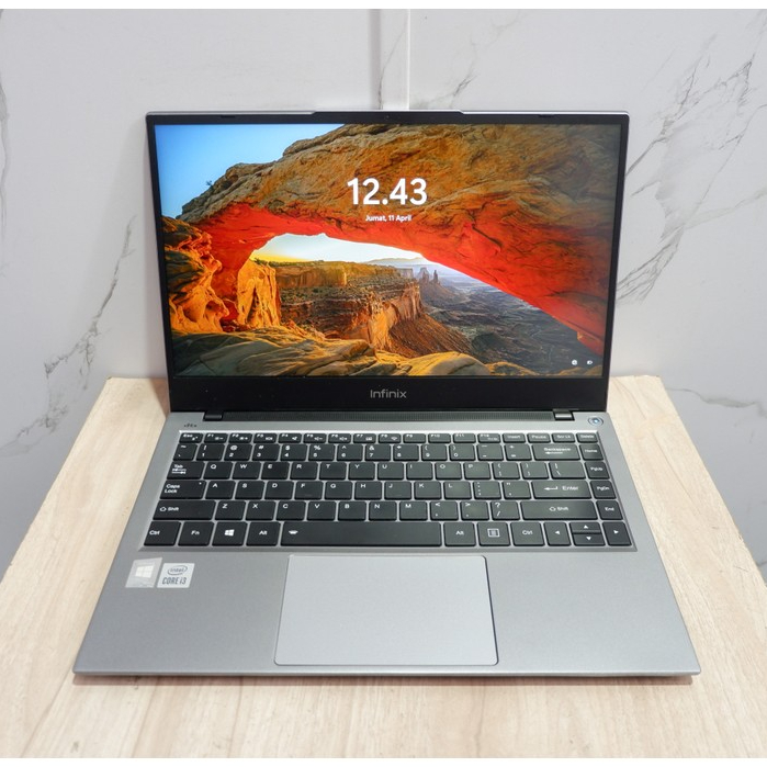 Laptop  infinix inbook X1 Core i3-1005G1 Ram 8Gb 512Gb Normal Siap Pakai - Leptop Laptop Murah - Lap