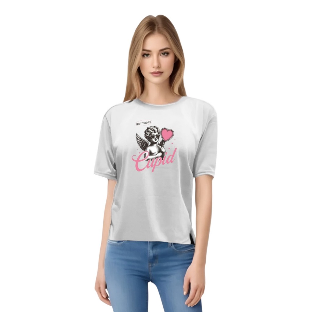 kaos wanita trendy bahan tebal - CUPID - T-SHIRT atasan Wanita