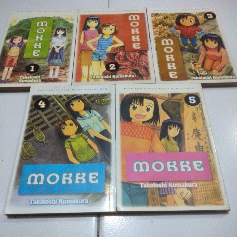 Paket Komik Mokke 1-5