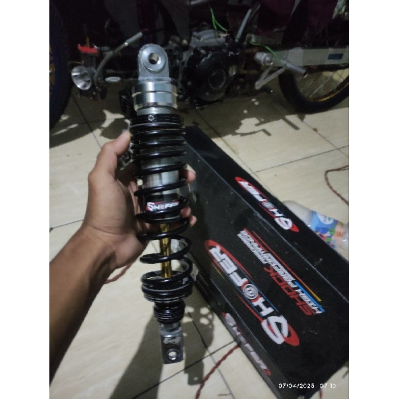 (Second) shock shafer original Thailand UK 320 klik fungsi preload tinggal stel aja