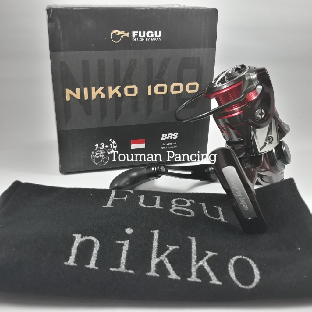 REEL SPINNING FUGU NIKKO 3000 | 13+1 BB Super Smooth | Gear Ratio 6.2:1 | Power Handle