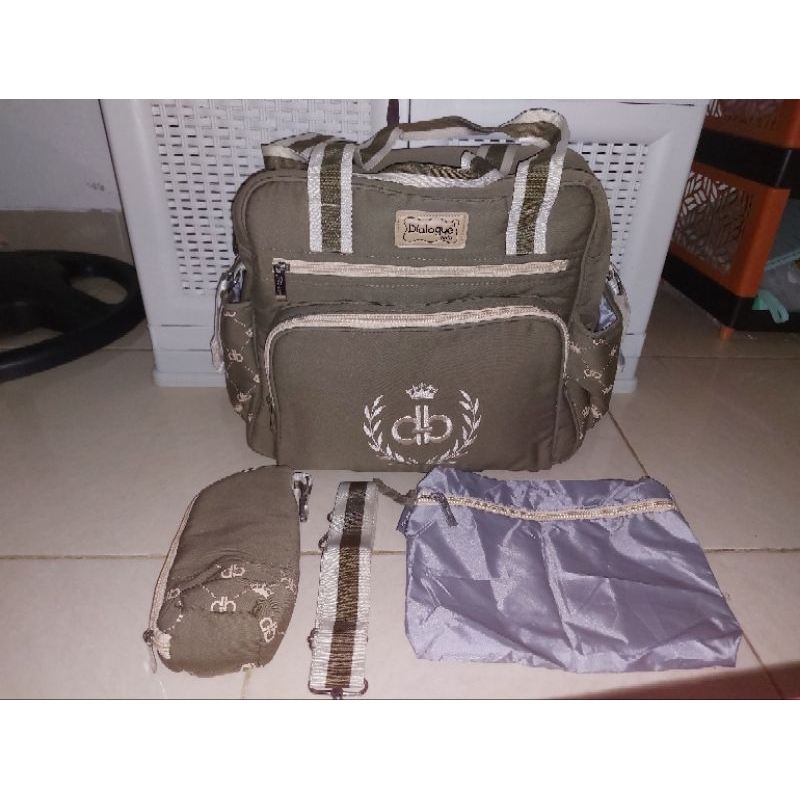 PRELOVED HOSPITAL BAG / TAS BAYI BESAR / DIALOGUE BABY / TAS BAYI PREMIUM / TAS RUMAH SAKIT / TAS PE