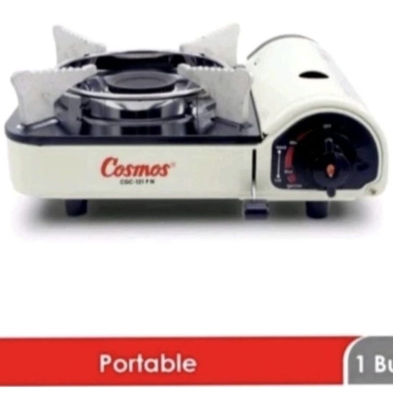 KOMPOR PORTABEL COSMOS 1 TUNGKU CGC 121PN  kompor gas portable