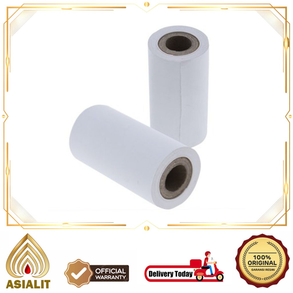 

Kertas Thermal Struk Kasir Ukuran 57x30 mm Roll Paper 57 x 30mm