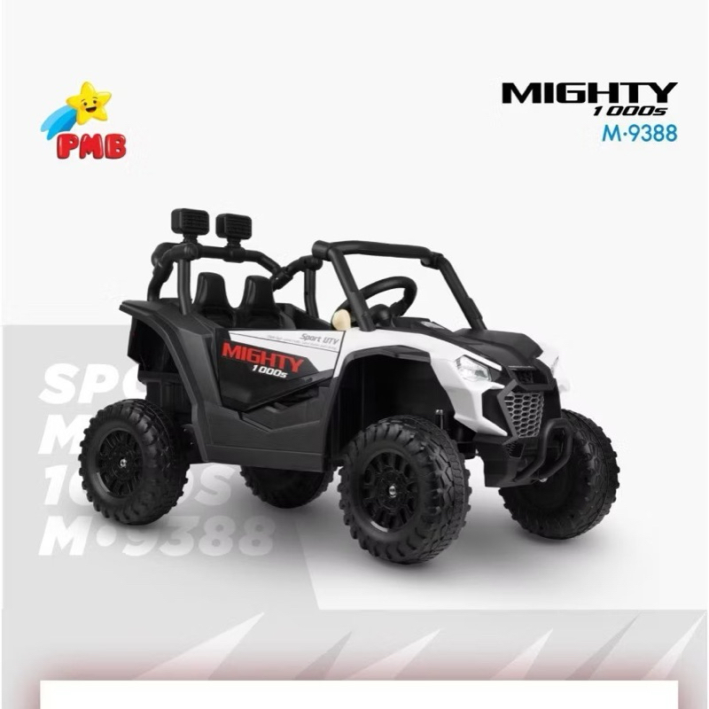Mobil Aki Anak Remot Control Mighty Ban plastik