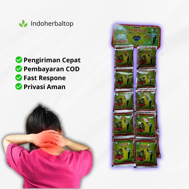 

Linutik kapsul asli pegal linu reumatik