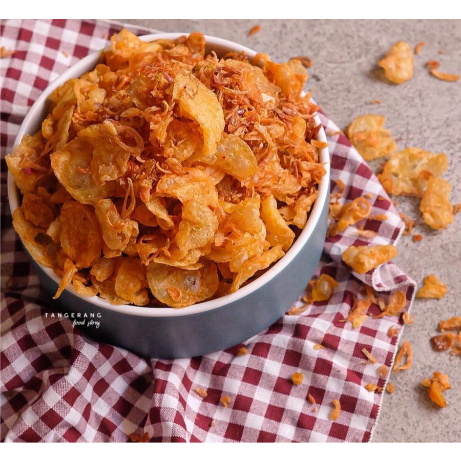 

Keripik Kentang Ebi / Kriuk Ebi (cemilan yg bisa buat lauk)