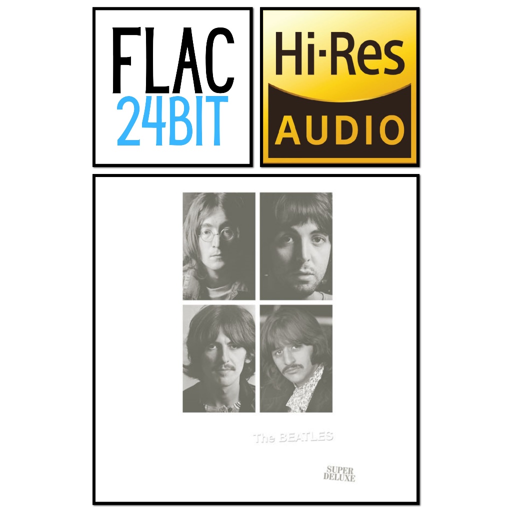 Flac 24 Album The Beatles - The Beatles (White Album) (Super Deluxe) (1968) HiRes