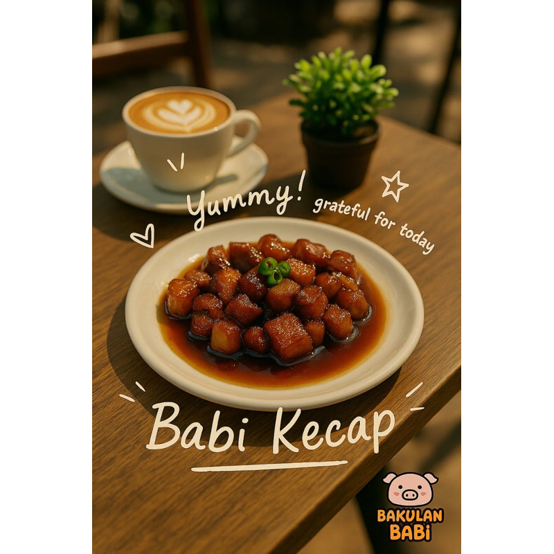 

BABI KECAP LEZAT TANPA NASI