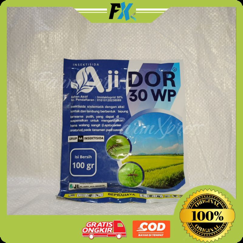 AJIDOR 30 WP [100 gram] - Pembasmi Walang Sangit - Insektisida Padi.