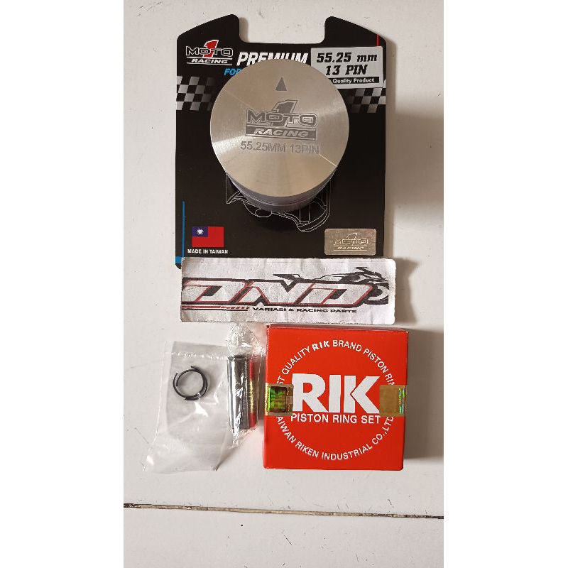 MOTO1 Piston forged 55,25mm pin 13 taiwan/Piston 55,25 pen 13/Piston forget 55,25 pen 13/Piston moto
