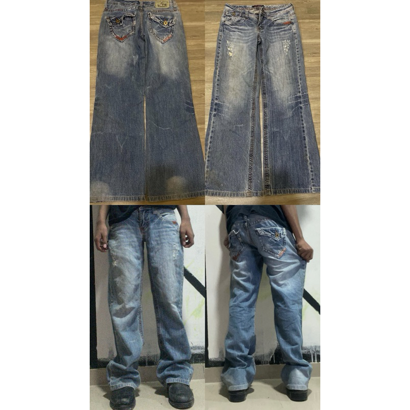 baggy gedung jeans