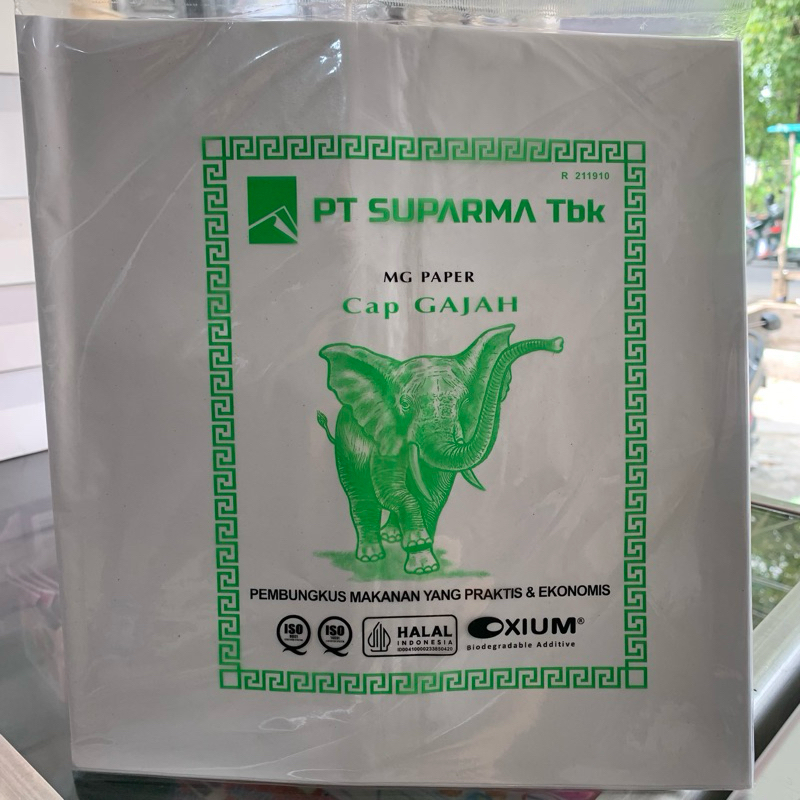 KERTAS NASI PUTIH GAJAH