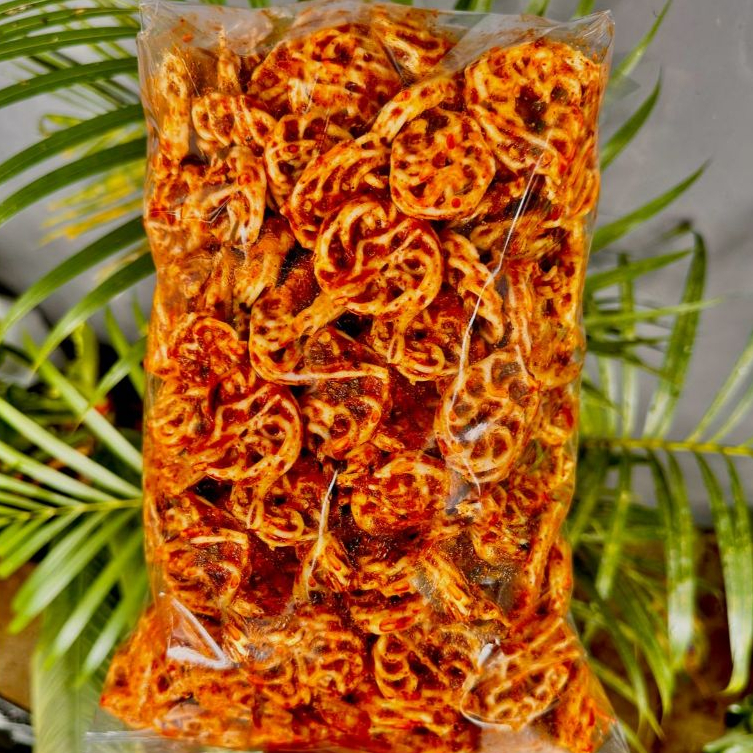 

SEBLAK KERUPUK RAFAEL / SEBLAK KERUPUK PEDO 500GR PEDAS DAUN JERUK