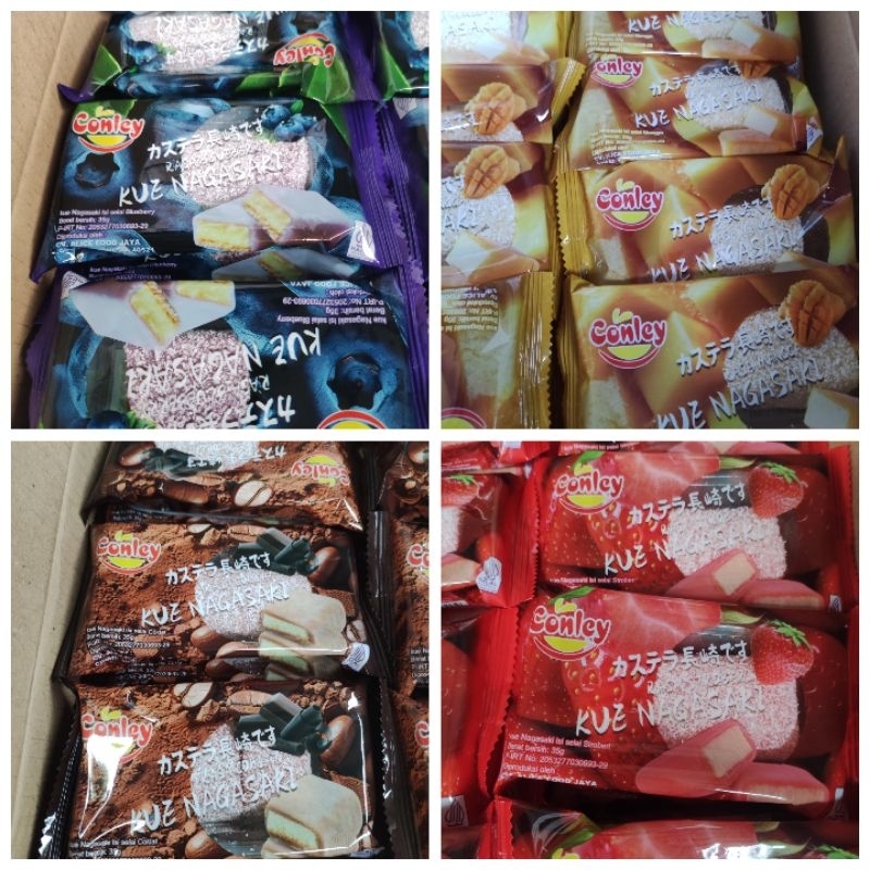 

Conley kue nagasaki kemasan 35gr per dus ini 60pcs