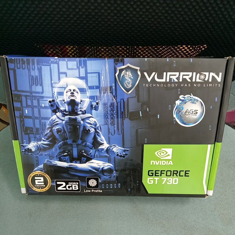 dus vga card vurrion Nvidia GeForce gt730 2gb second