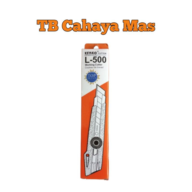 

Cutter Kenko L-500 – Cutter Besar Serbaguna dengan Pisau Tajam & Grip Nyaman (Top Brand)