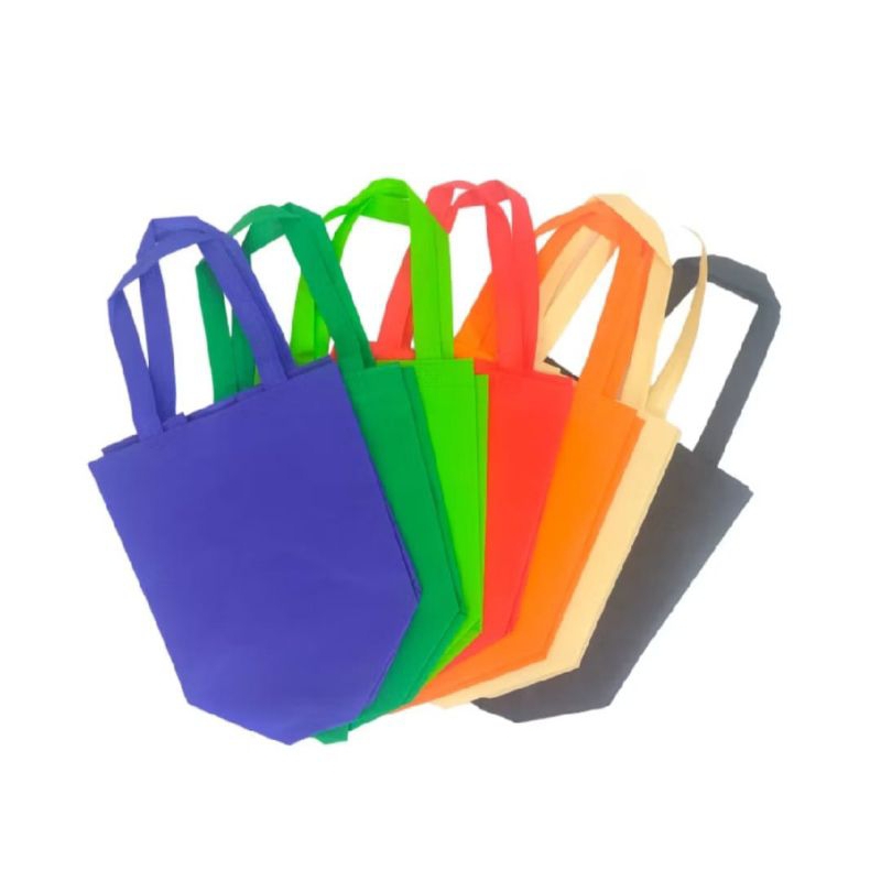 

(1Pak:12pcs) Tas Spunbond 22x22x22 cm | Tas Kain Spunbond Box Kue Tas Nasi Kotak Tas Hajatan Tas Box Nasi