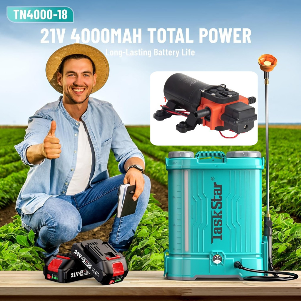 KURENZA Alat Cuci Motor Mobil Mesin Mini Portable 340PSI Semprotan Cuci motor Alat Pencuci Jet Clean