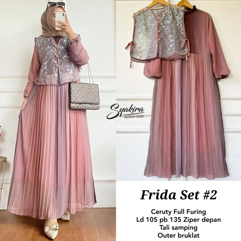 FRIDA SET #2 BY SYAKIRA FASHION HIJAB