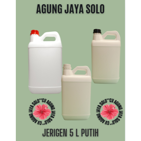 Jerigen 5 L Dof Hdpe / Jerigen Hdpe / Jerigen / Jerigen Madu / Jerigen Softener / Jerigen 5 L