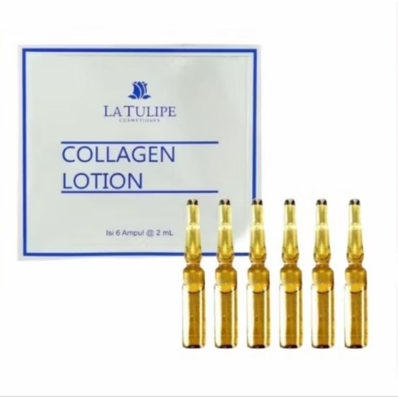 LATULIPE COLLAGEN LOTION ISI 6 AMPUL ORIGINAL 100%
