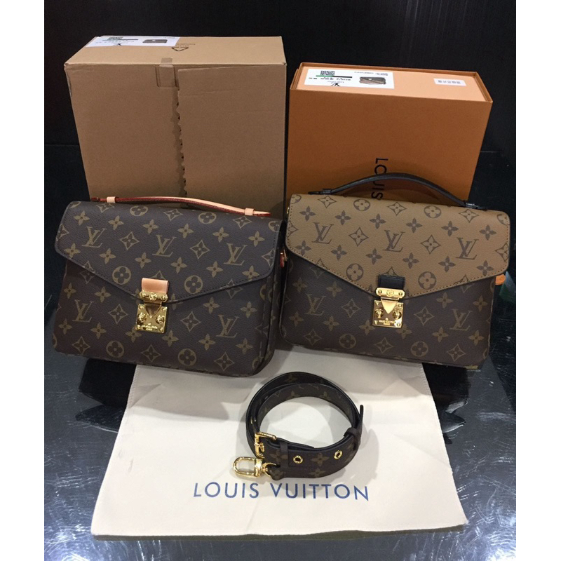 LV Metis Monogram Reverse M44876 / M44875 with Box Magnet (Double Box) [Ada No.Seri]