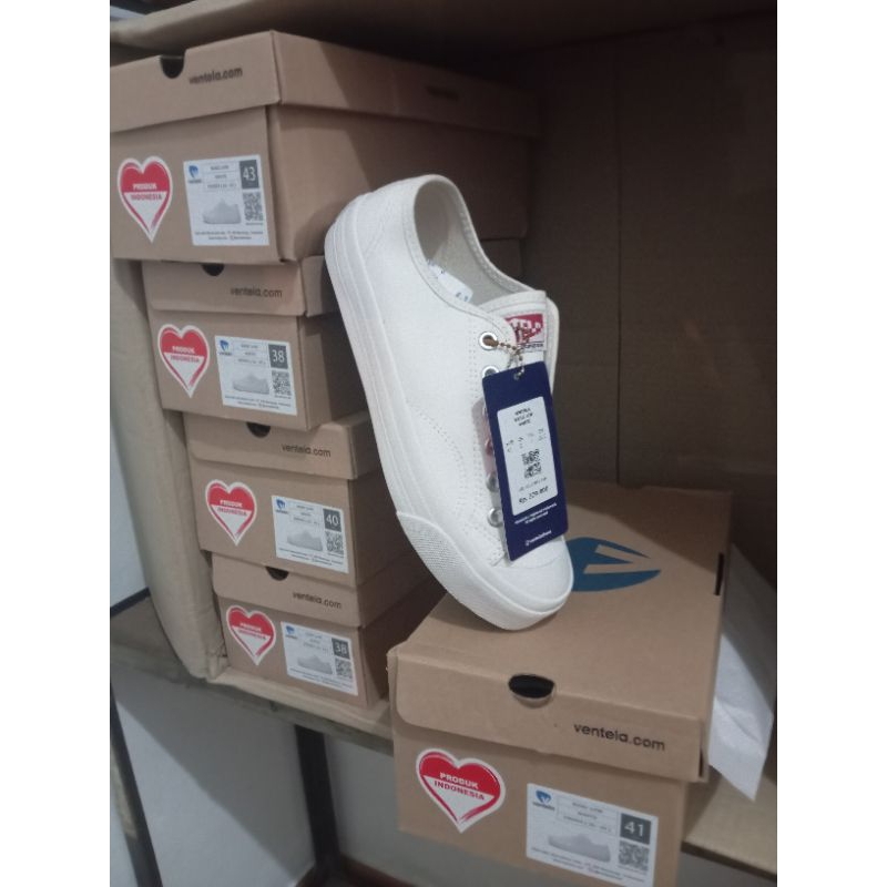 sepatu ventela original putih