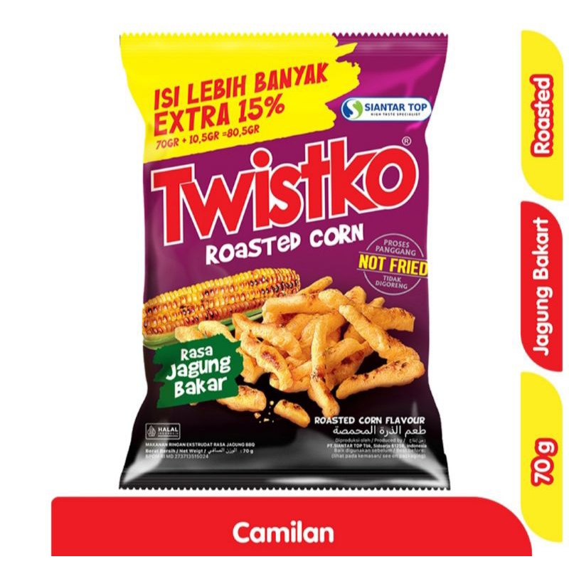 

Twisko 70 g, Tic Tic 70 gr, French Fries 62 gr