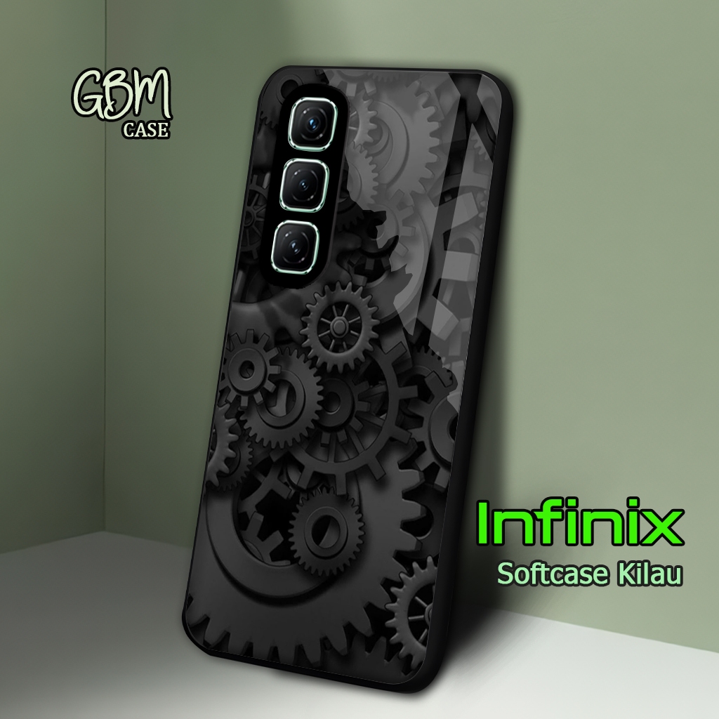 [GBM490] Softcase Glossy Kilau Infinix Hot 50 4G | Hot 50 5G | Hot 50 Pro | HOT 50 Pro Plus | Kesing