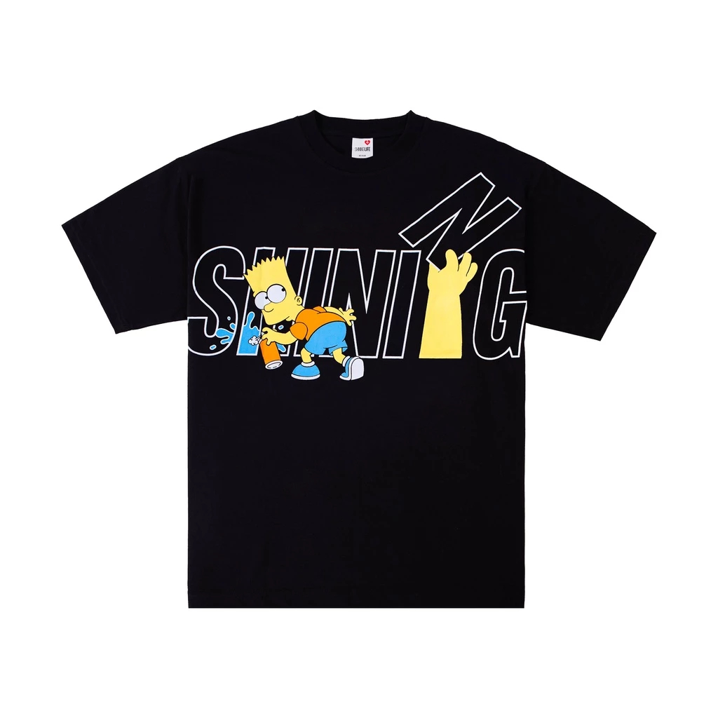 Kaos Shining Bright Original Tshirt 121 Baju Lengan Pendek