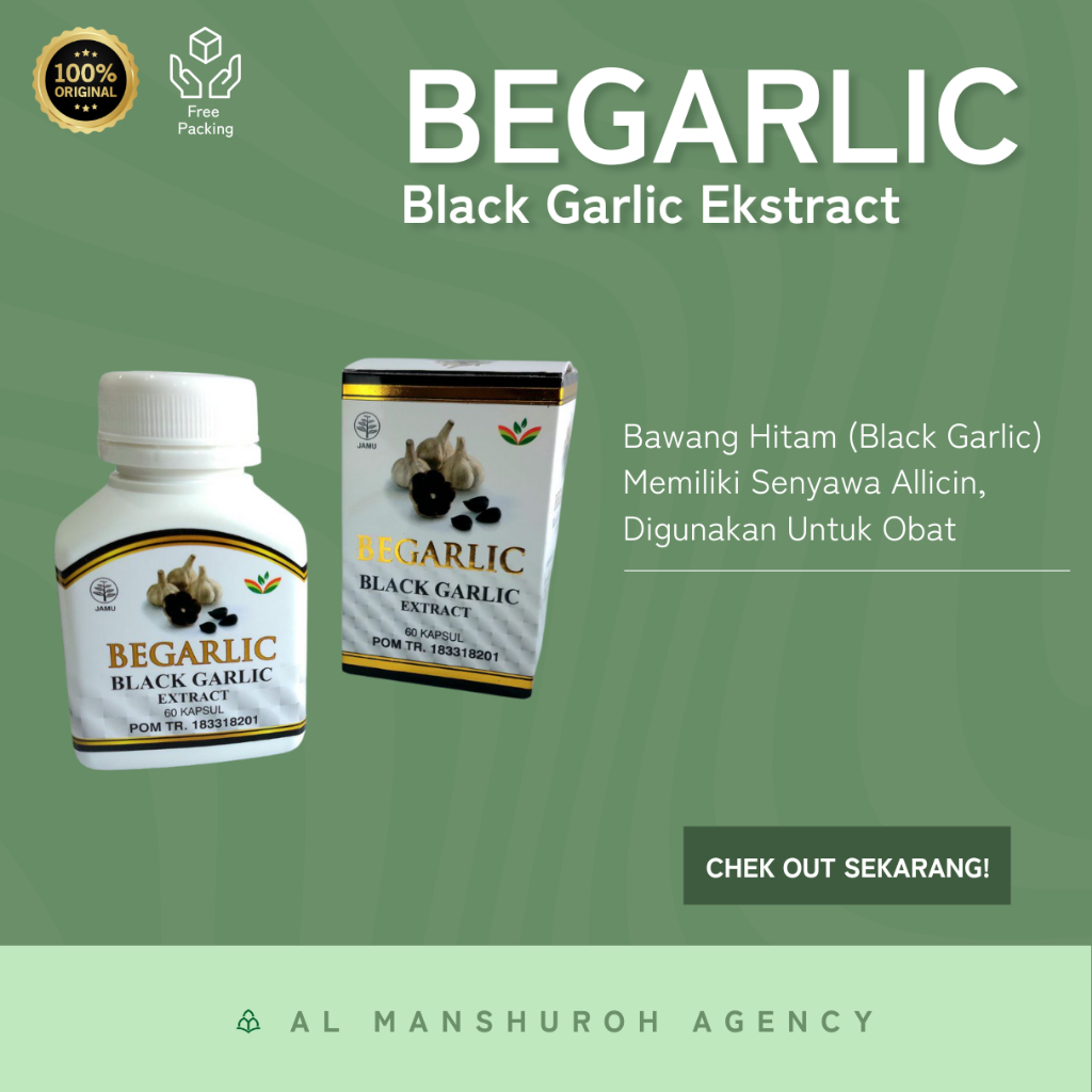 Kapsul Begarlic - Black Garlic Ekstrak