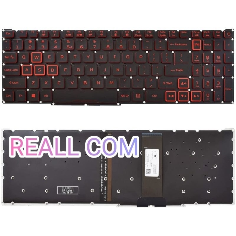 Keyboard Acer Nitro 5 AN515-43 AN515-54 AN515-55 AN517-51